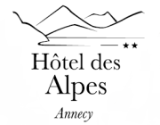 Hôtel des Alpes hotel logohotel logo