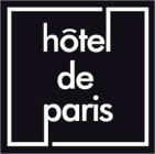 Hôtel de Paris hotel logohotel logo