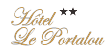 Hotel Le Portalou hotel logohotel logo