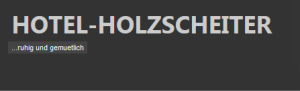 Hotel Holzscheiter Hotel Logohotel logo