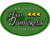 Landhotel Haus Dumicketal酒店标志hotel logo